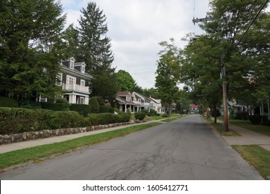 Street Scene In Oneonta NY