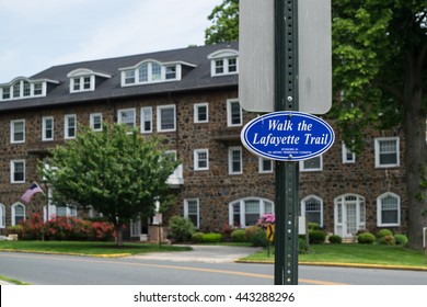 Street Side In Havre De Grace, Maryland