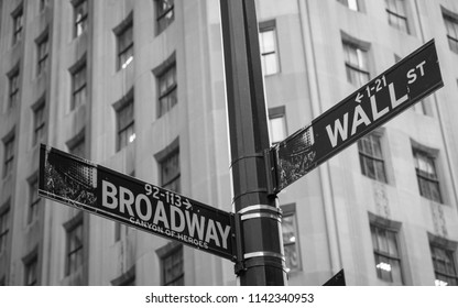 Street Sign in Downtown Manhattan