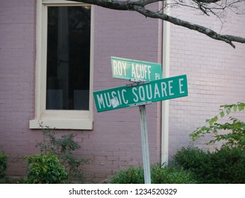 Street Signs On Music Row