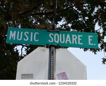 Street Signs On Music Row