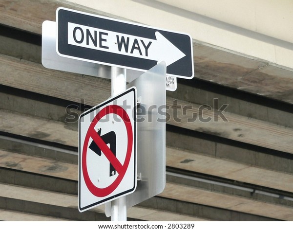 Street Signs On Post Located Underneath Stock Photo Edit Now