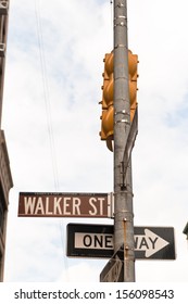 Street signs of SOHO, New York City
