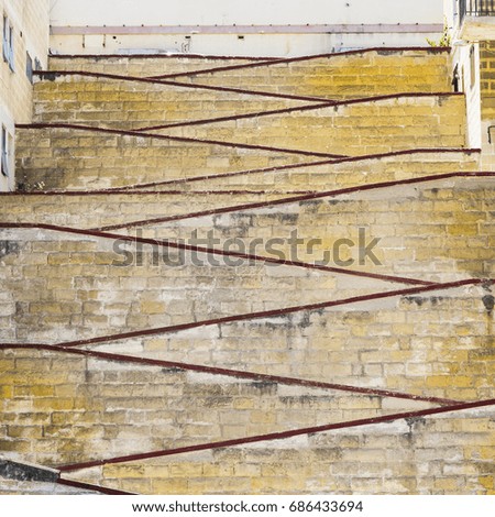 Similar – Image, Stock Photo staircase Town Stairs