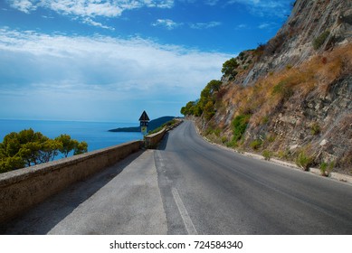 Street Stretch From Cilento Coast, Italy