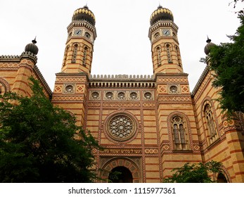 The Dohány Street Synagogue Also Known As The Great Synagogue In Budapest, Hungary