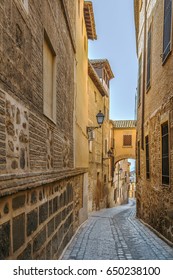 Street In Toledo Historical Center, Spain