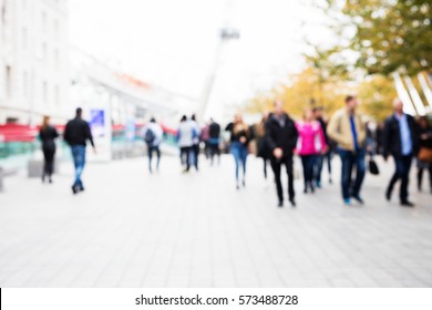 Street Urban Blurred Background