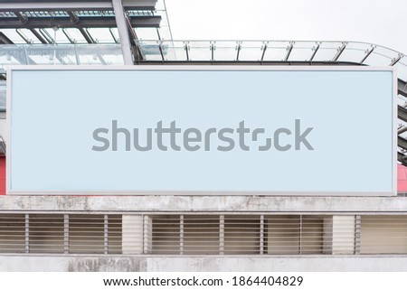 Similar – Image, Stock Photo bare little trees on a roof terrace