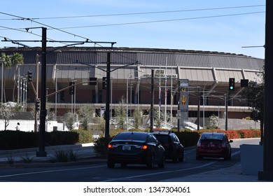 Street View Of Arizona State University Wells Fargo Arena Tempe Arizona 3/16/19