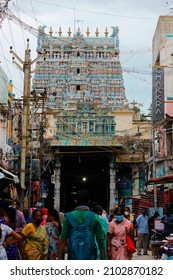 Street View Of Madurai , Tamilnadu 