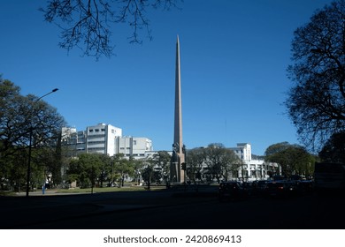 The street view in Montevideo