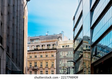 Street View Of Warsaw, Poland