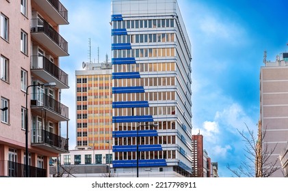 Street View Of Warsaw, Poland