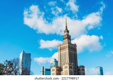 Street View Of Warsaw, Poland