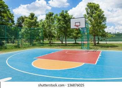 Streetball basketball game - Powered by Shutterstock