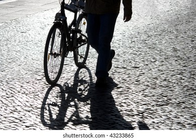 Streetlife In Berlin At The Morning