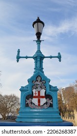 Streetlight In Front Of The Tower Of London