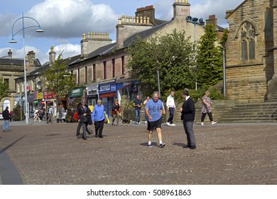 Streets Of Coatbridge, North Lanarkshire, UK, 08.08.2015