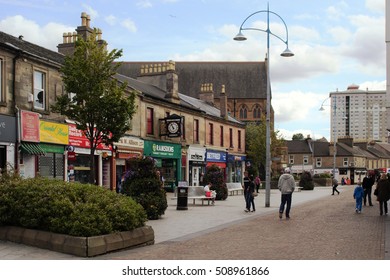 Streets Of Coatbridge, North Lanarkshire, UK, 08.08.2015