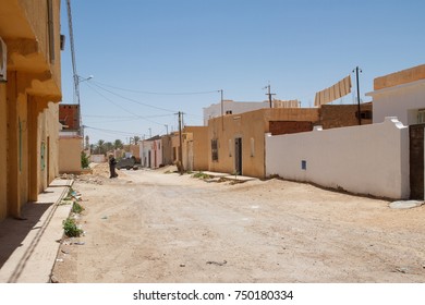 The streets in the desert