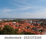 The streets of Gothenburg from above