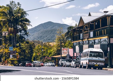 Streets Of Nimbin In New South Wales, Australia