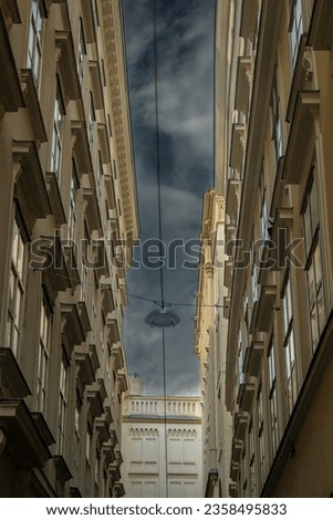 Similar – The round must fit into the square l UFO street lighting