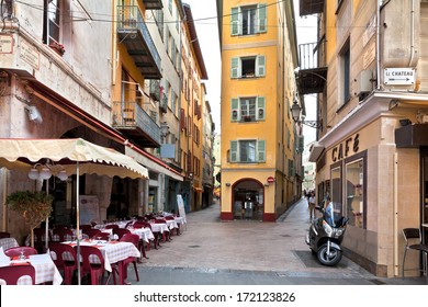 The Streets Of Old Nice. France.