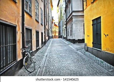 streets of old town . Stockholm - Powered by Shutterstock