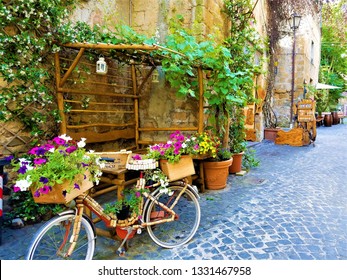 Streets Of Orvieto Italy