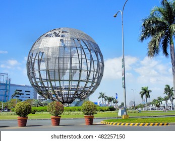 The Streets Of The Philippine Cities. City Landscape. Philippines.