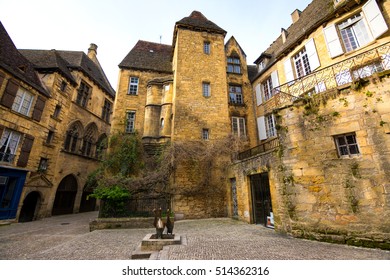 Streets Of Sarlat La Caneda, France