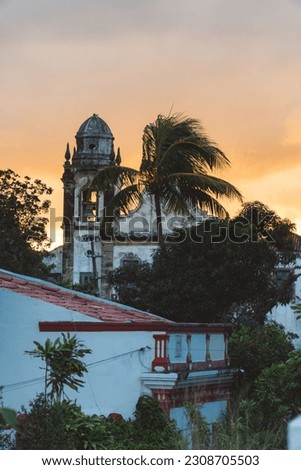 The streets and views from the historic UNESCO Brazilian city of Olinda.