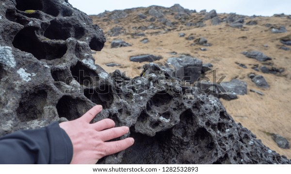 Strength Nature Shown On Example Rocks Stock Photo 1282532893 ...