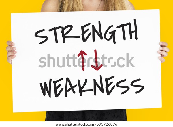 strength-weakness-arrow-down-word-stock-photo-edit-now-593726096