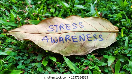 Stress Awareness Concept