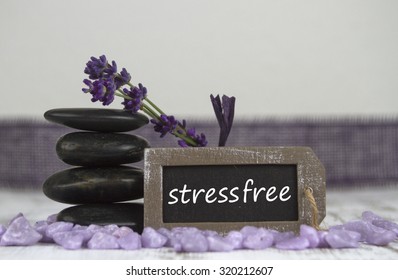 Stress Free With Hot Stones And Lavender