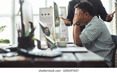 Stressed Employees After He Worked Not Targeted And He Was The Boss Blame