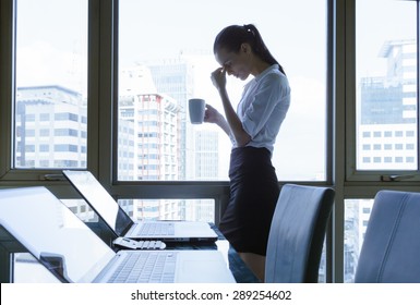 Stressed office worker.  - Powered by Shutterstock