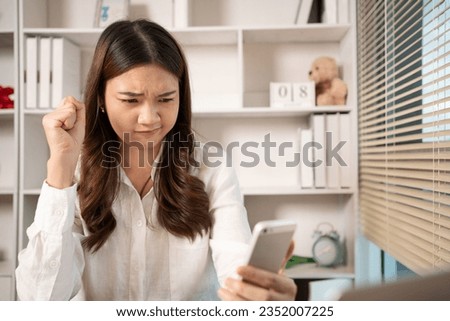 Stressed, Woman stressed  about doing a wrong job, Despair or disappointment, Sad feeling, Suffering, Desperate, Hopeless, Fail, disastrous, Scared, Failure of life.