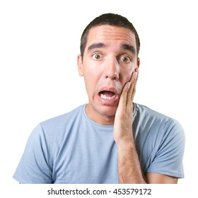 Stressed Young Man Stock Photo 453579172 | Shutterstock