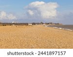 Stretch of beach between Aldeburgh and Thorpeness and possible landfall site for the National Grid Sea Link programme.