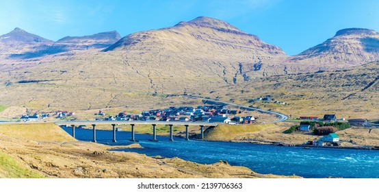 The Streymin Bridge is an important highway bridge in the Faroe Islands  It connects the two biggest   most populous islands Streymoy   Eysturoy 