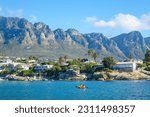 The striking coast of Cape Town in Summer.