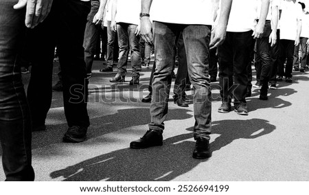 Image, Stock Photo go Police Officer 2006