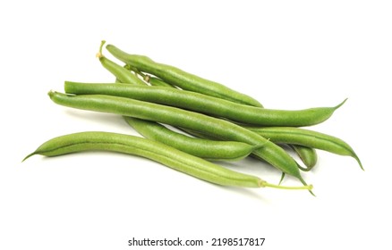 String Beans Isolated On White