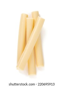 String Cheese Isolated On White