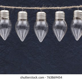 String of Lights on a Twine Line