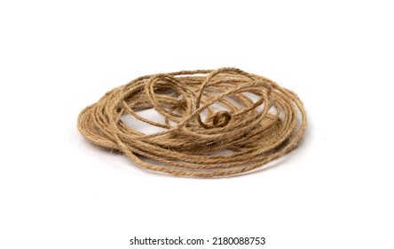 String Tangled Mess. Complex, Confusion, Chaos Concept With Yarn Ball Cord, Rope